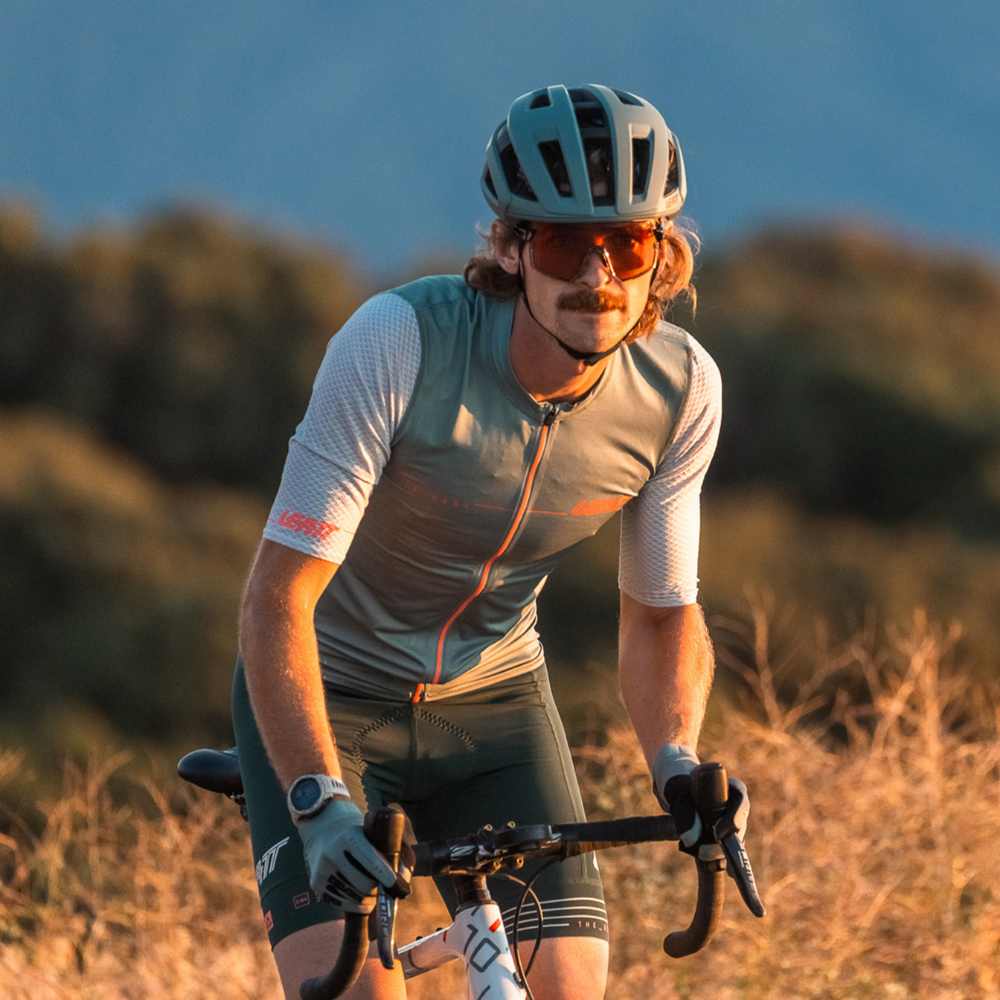 Camisa MTB Endurance 6.0 Verde com Creme - Leatt