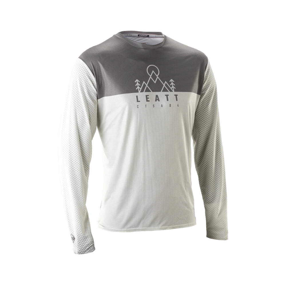 Camisa MTB Trail 3.0 Manga Longa Branco - Leatt