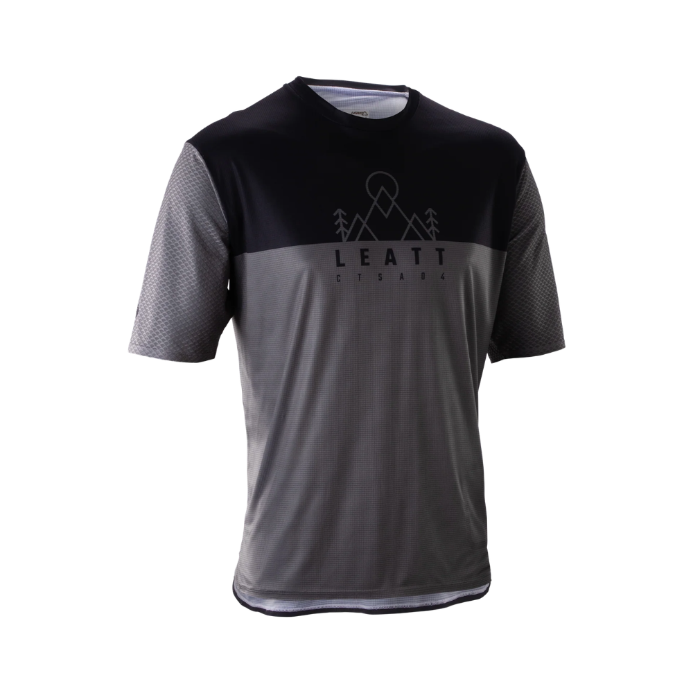Camisa MTB Trail 3.0 Manga Curta Preto - Leatt