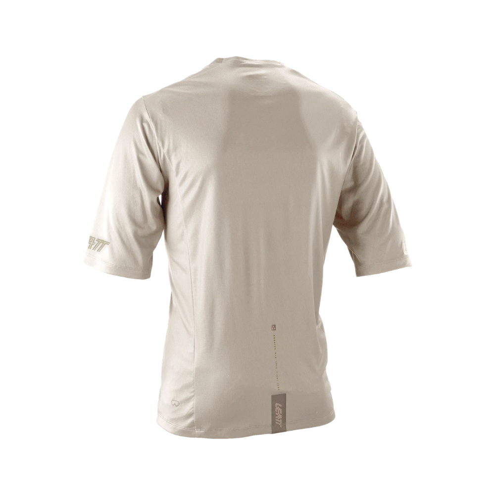 Camisa MTB Gravity 4.0 Maga Curta Bege - Leatt