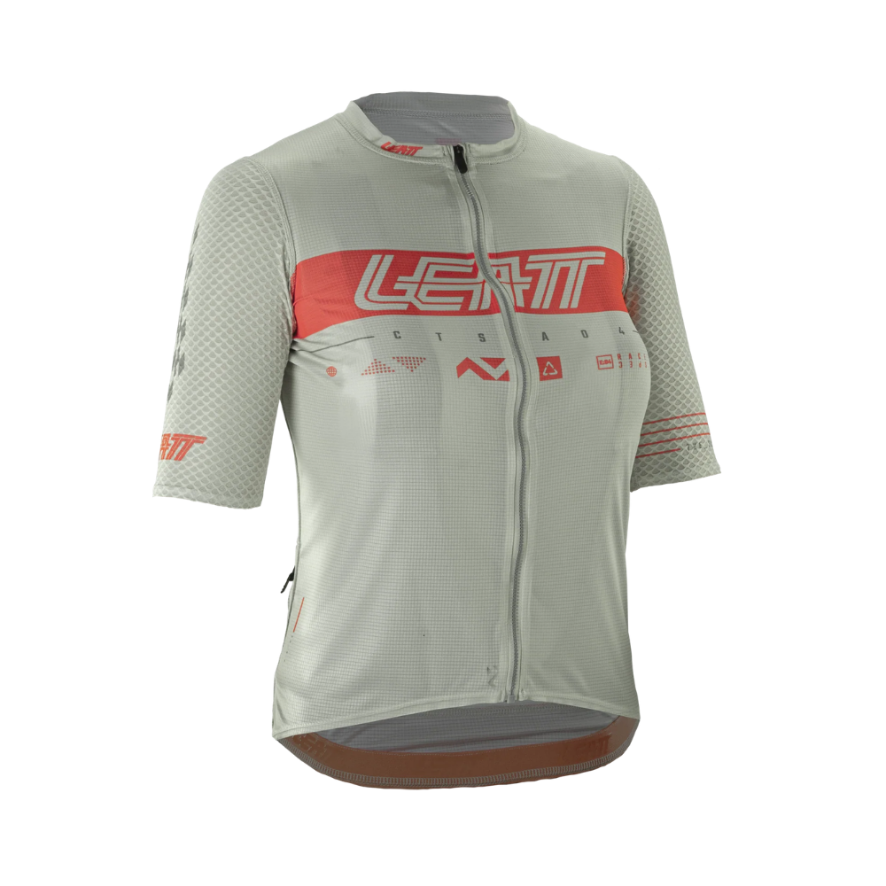 Camisa MTB Endurance 6.0 Feminina Branca com Rosa - Leatt