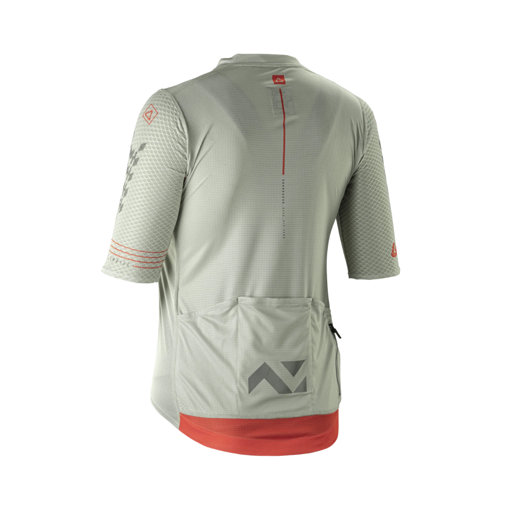 Camisa MTB Endurance 6.0 Feminina Branca com Rosa - Leatt