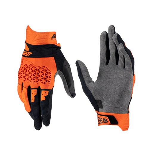 Luva Moto Lite 3.5 Preto e Laranja - Leatt