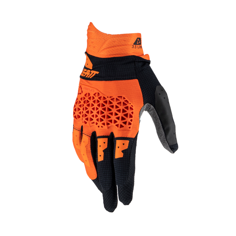 Luva Moto Lite 3.5 Preto e Laranja - Leatt