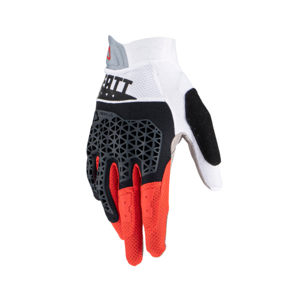 Luva MTB 4.0 Lite Branco/Preto/Vermelho - Leatt