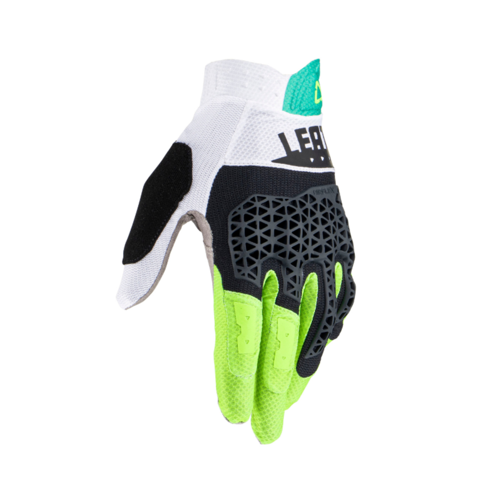 Luva MTB 4.0 Lite Branco/Preto/Verde - Leatt