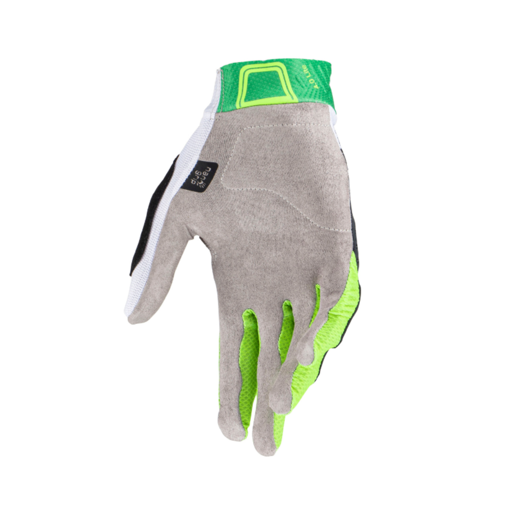 Luva MTB 4.0 Lite Branco/Preto/Verde - Leatt