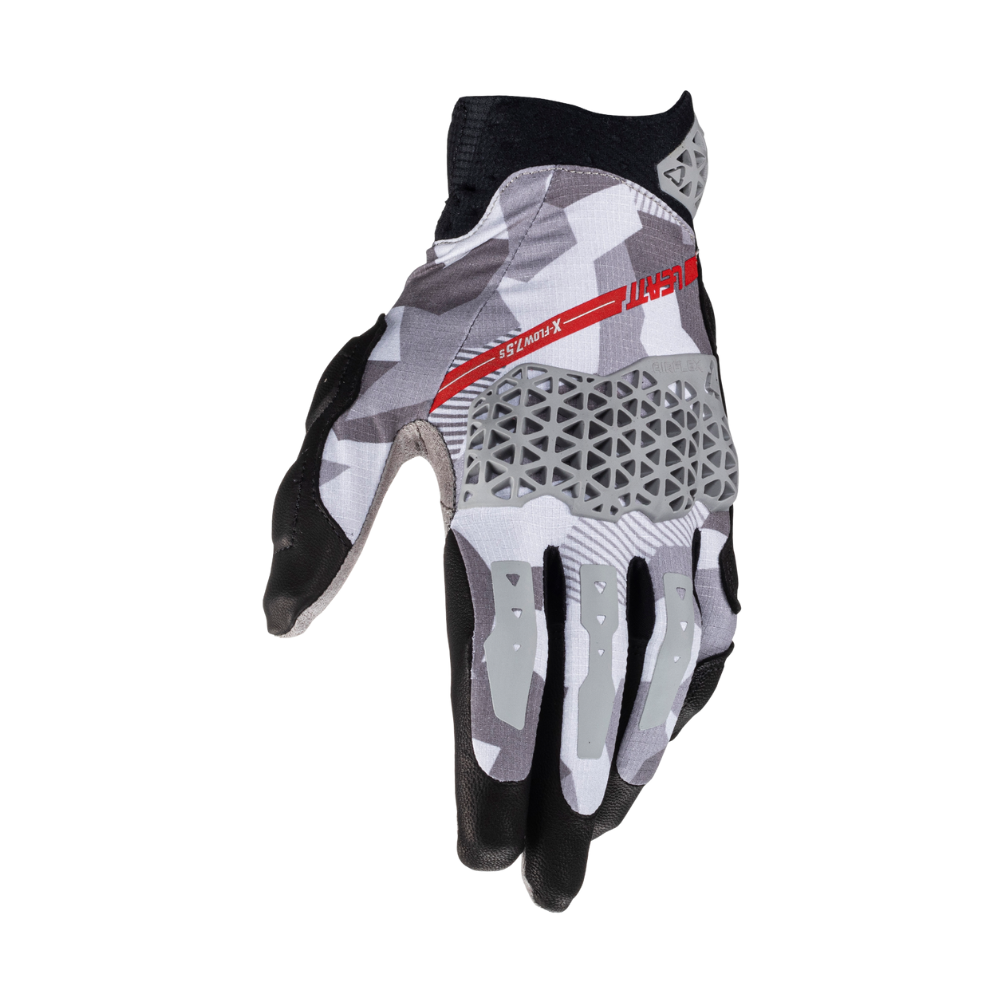 Luva Adventure X-Flow 7.5 Curta Cinza - Leatt