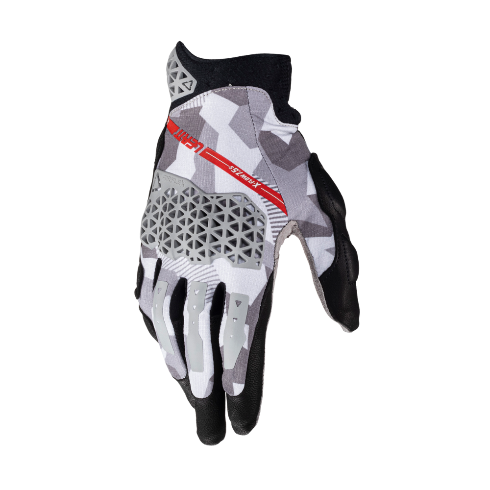Luva Adventure X-Flow 7.5 Curta Cinza - Leatt