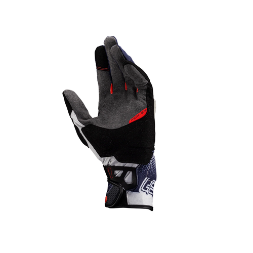 Luva Adventure Hydradri 5.5 Cinza, Azul e Vermelho - Leatt