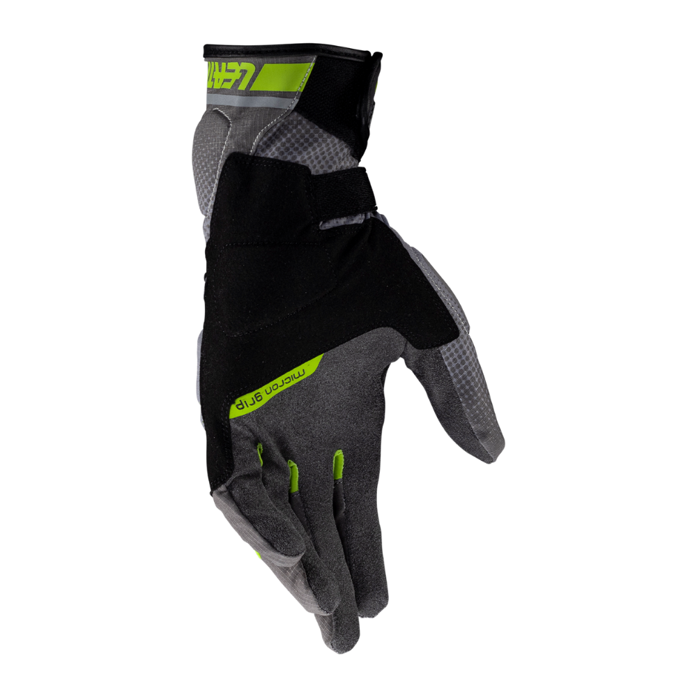 Luva Adventure X-Flow 5.5 Cinza e Amarelo - Leatt