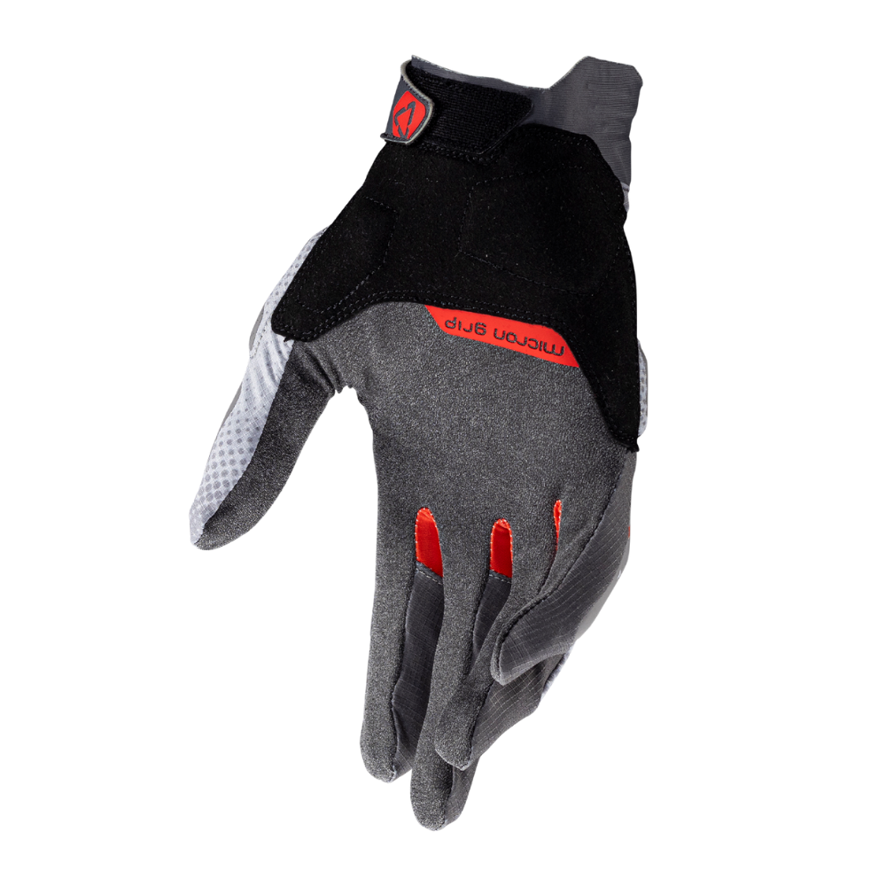 Luva Adventure X-Flow 5.5 Curta Cinza - Leatt