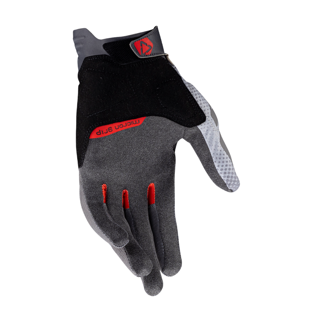 Luva Adventure X-Flow 5.5 Curta Cinza - Leatt