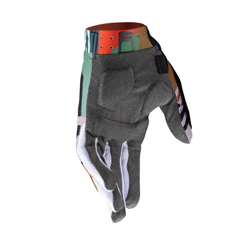 Luva Mtb Endurance 3.0 Verde, Marrom e Branco - Leatt
