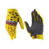 Luva Moto Gripr 1.5 Amarelo com Roxo - Leatt