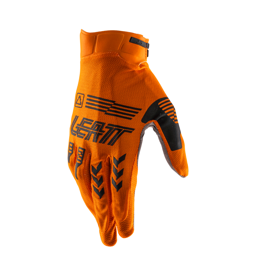 Luva X-Flow 2.5 Laranja e Preto - Leatt