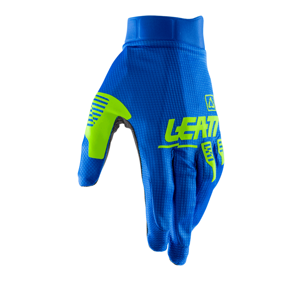 Luva Moto Gripr 1.5 Azul e Amarelo - Leatt