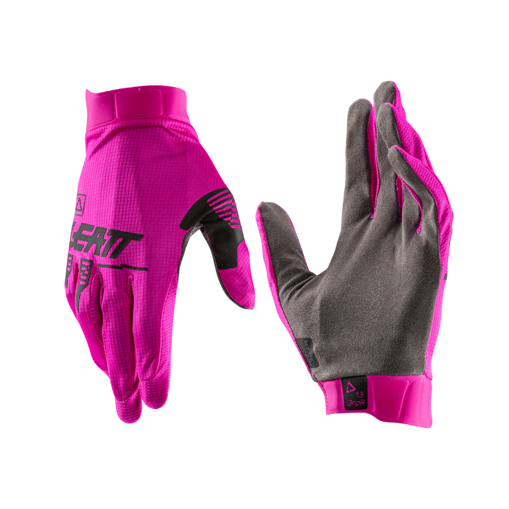 Luva Moto Gripr 1.5 Rosa e Preto - Leatt