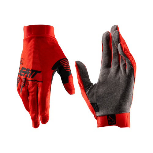 Luva Moto Gripr 1.5 Vermelho e Preto - Leatt