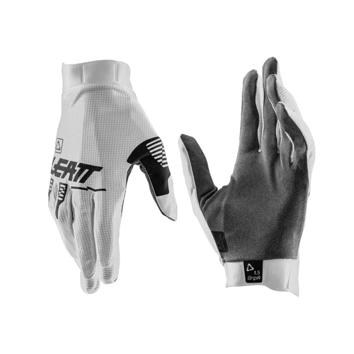 Luva Moto Gripr 1.5 Branco e Preto - Leatt