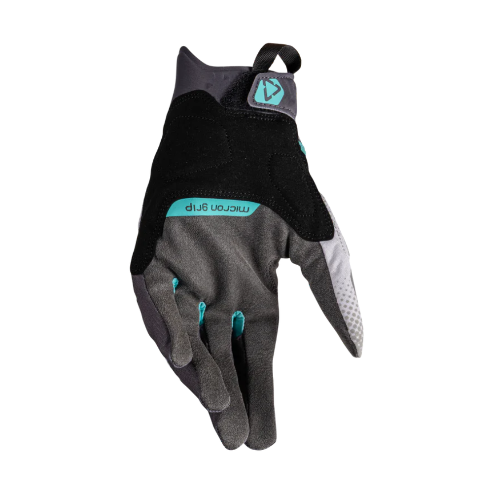 Luva Adventure X-Flow 5.5 Feminina Curta Turquesa - Leatt