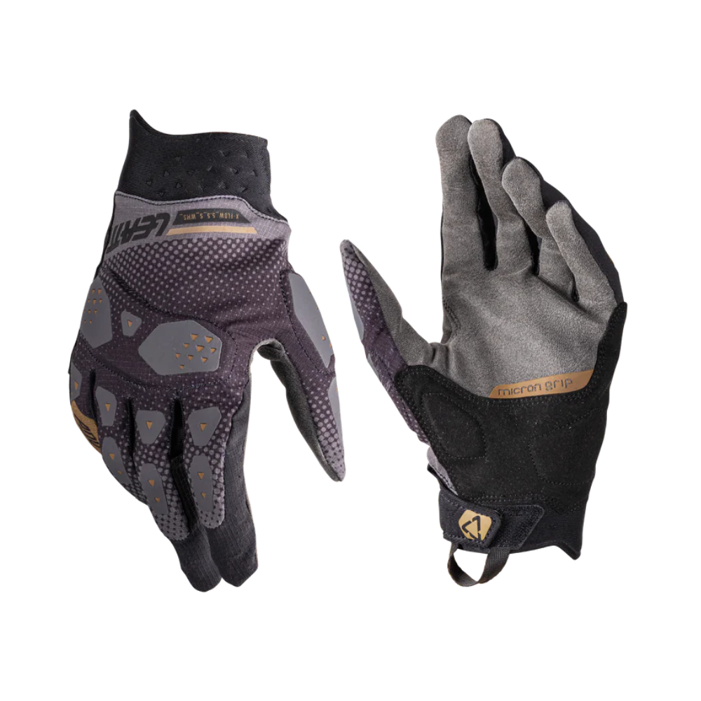 Luva Adventure X-Flow 5.5 Feminina Curta Preto - Leatt