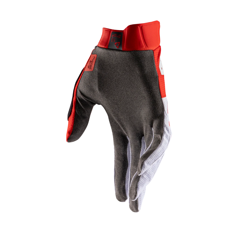 Luva MTB Gripr 1.0 Vermelho com Branco - Leatt