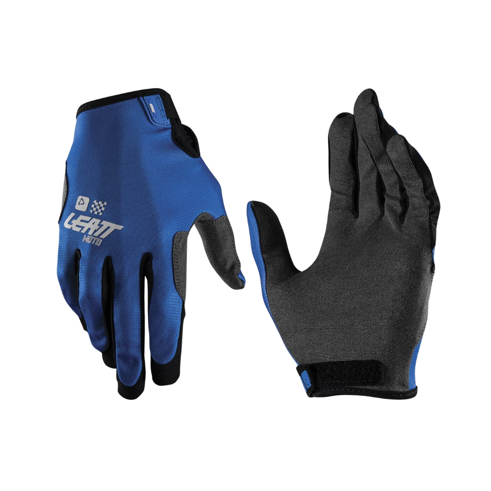 Luva Moto Gripr 1.5 Mini/Junior Azul - Leatt
