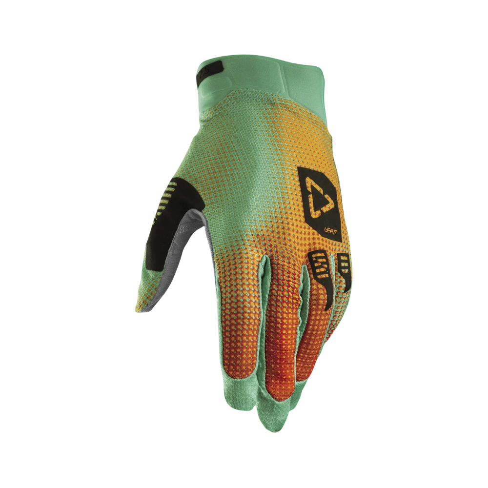 Luva Moto X-Flow 2.5 Feminina Verde Turquesa - Leatt