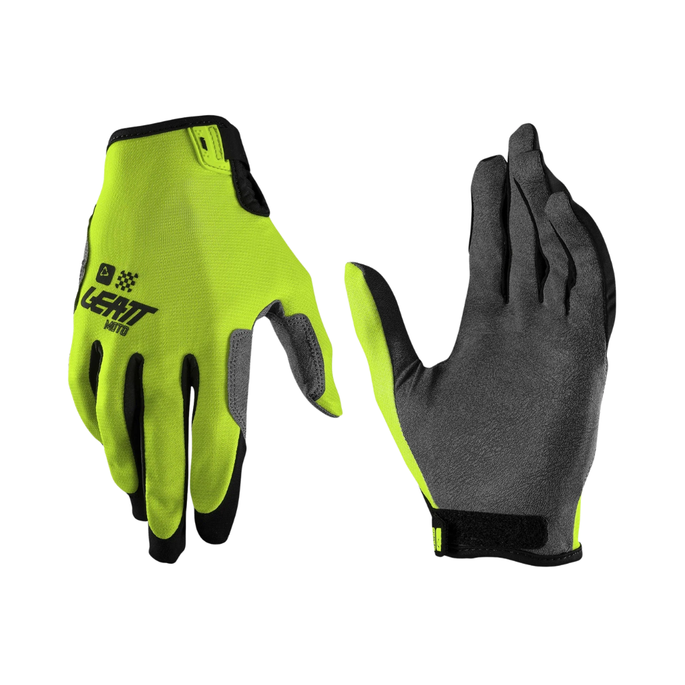 Luva Moto Gripr 1.5 Amarelo Neon - Leatt