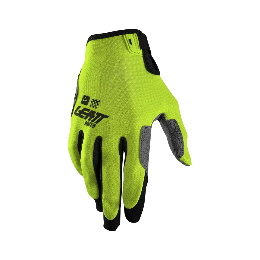 Luva Moto Gripr 1.5 Amarelo Neon - Leatt