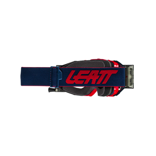 Óculos Velocity 6.5 Roll-Off Vermelho e Azul Marinho com Lente Transparente 83 Vlt- Leatt