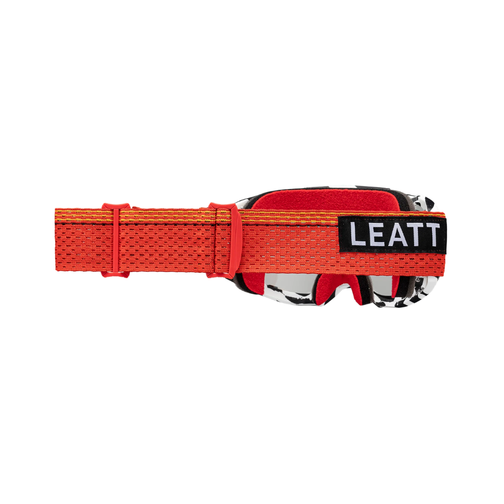 Óculos Velocity 4.0 Mtb X-Flow Laranja Lente com Transparente 83Vlt - Leatt