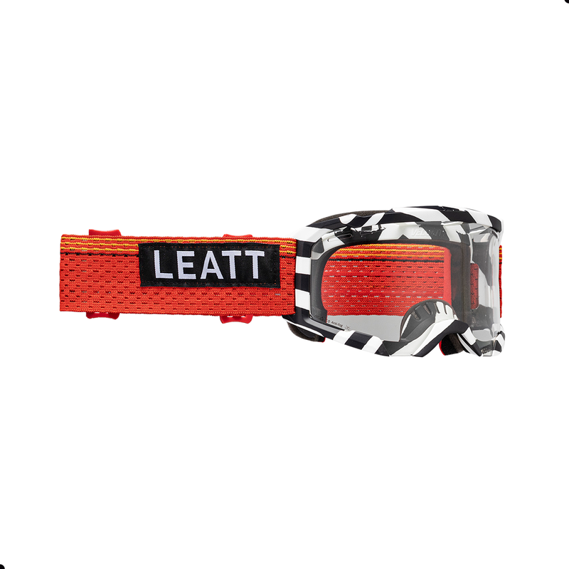 Óculos Velocity 4.0 Mtb X-Flow Laranja Lente com Transparente 83Vlt - Leatt