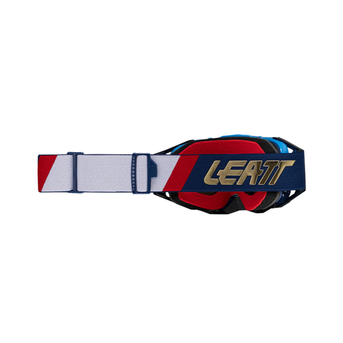 Óculos Velocity 6.5 Cryztal Iriz Azul com Lente Vermelha 22 Vlt - Leatt