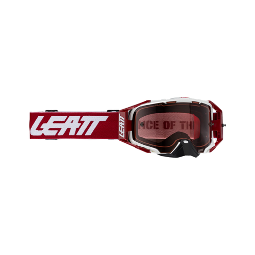 Óculos Velocity 6.5 Cryztal Vermelho com Lente Rose 32 Vlt - Leatt