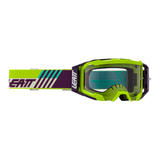 Óculos Moto Velocity 5.5 Cryztal Verde com Lente Roxa 75Vlt - Leatt