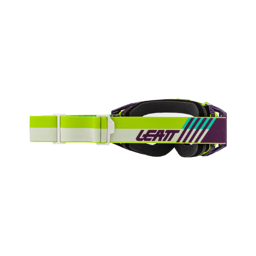 Óculos Moto Velocity 5.5 Cryztal Verde com Lente Roxa 75Vlt - Leatt