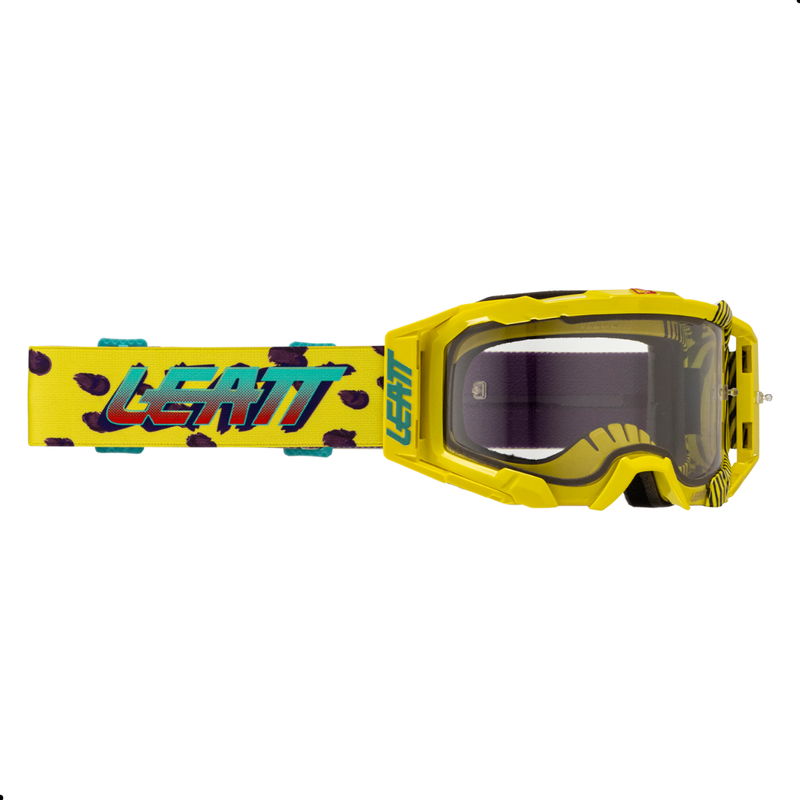 Óculos Velocity 5.5 Amarelo com Lente Transparente 83Vlt - Leatt