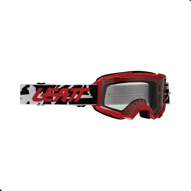 Óculos Vizion 2.5 Pequeno Vermelho Lente Transparente 90Vlt - Leatt