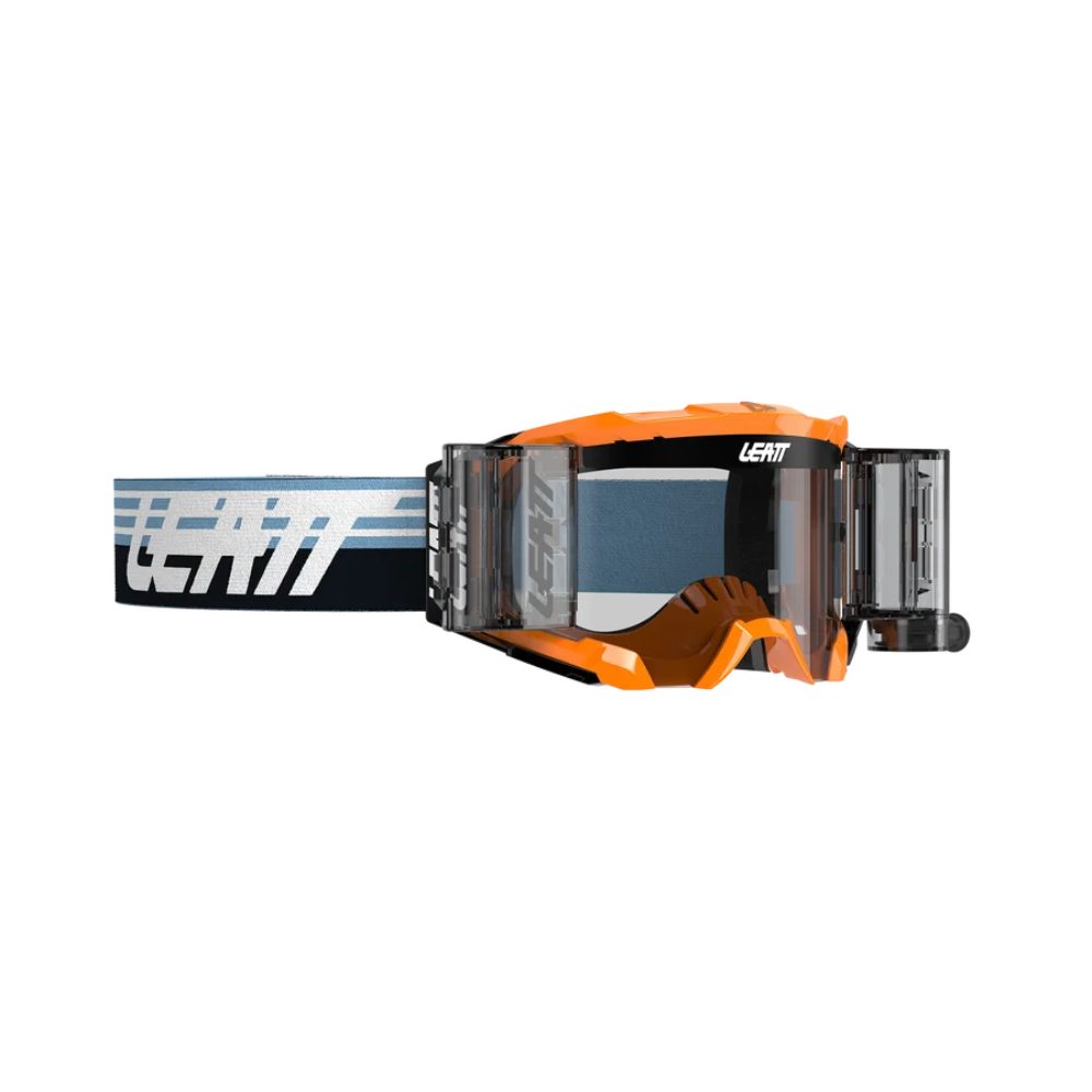 Óculos Velocity 5.5 Roll-Off Laranja Lente Transparente 83 Vlt - Leatt