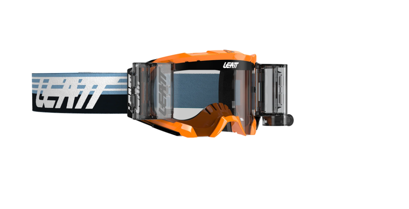 Óculos Velocity 5.5 Roll-Off Laranja Lente Transparente 83 Vlt - Leatt