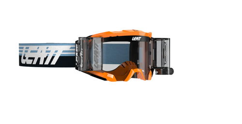 Óculos Velocity 5.5 Roll-Off Laranja Lente Transparente 83 Vlt - Leatt