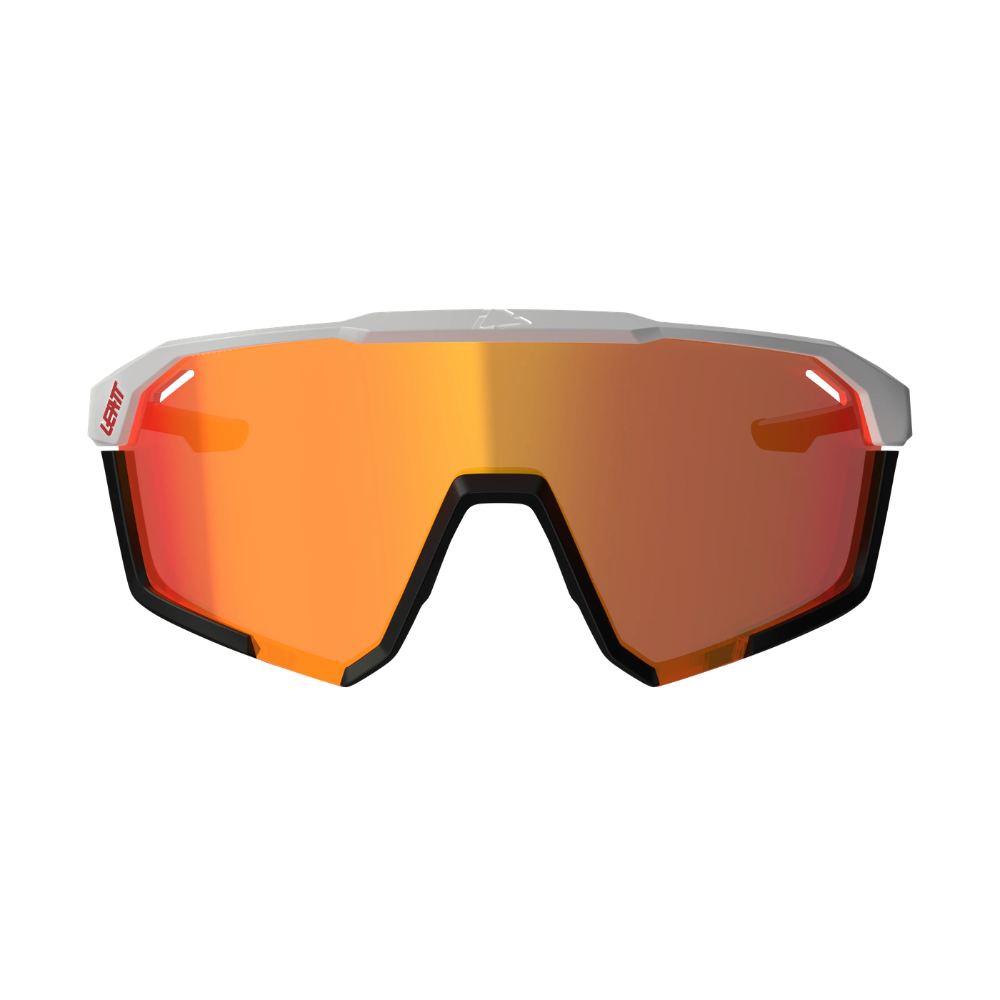 Óculos Speedviz Pro Preto e Branco com Lente Vermelho 13Vlt - Leatt