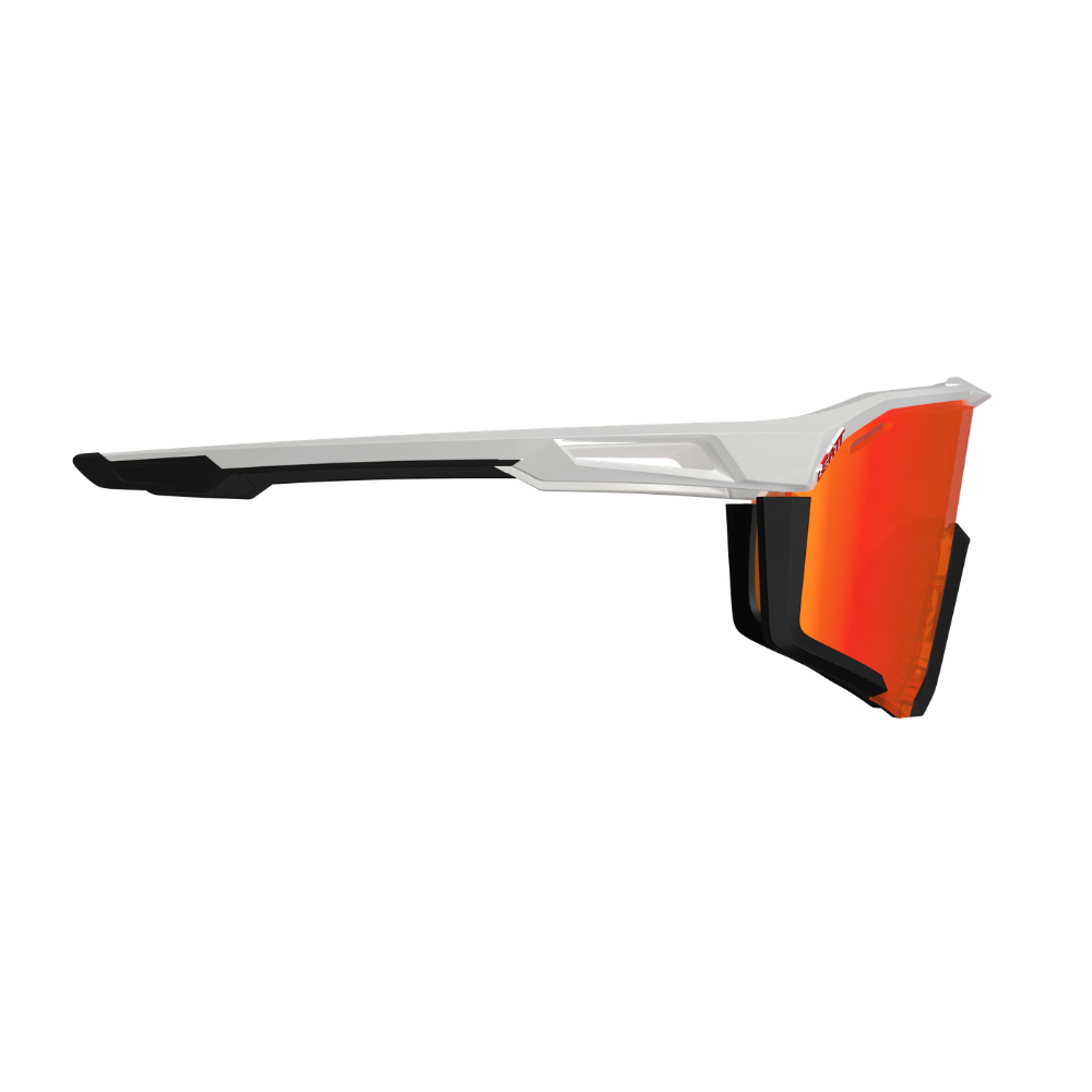 Óculos Speedviz Pro Preto e Branco com Lente Vermelho 13Vlt - Leatt
