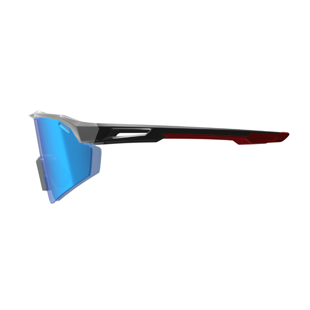 Óculos Speedviz Lite Azul com Branco e Lente Azul 10 Vlt - Leatt