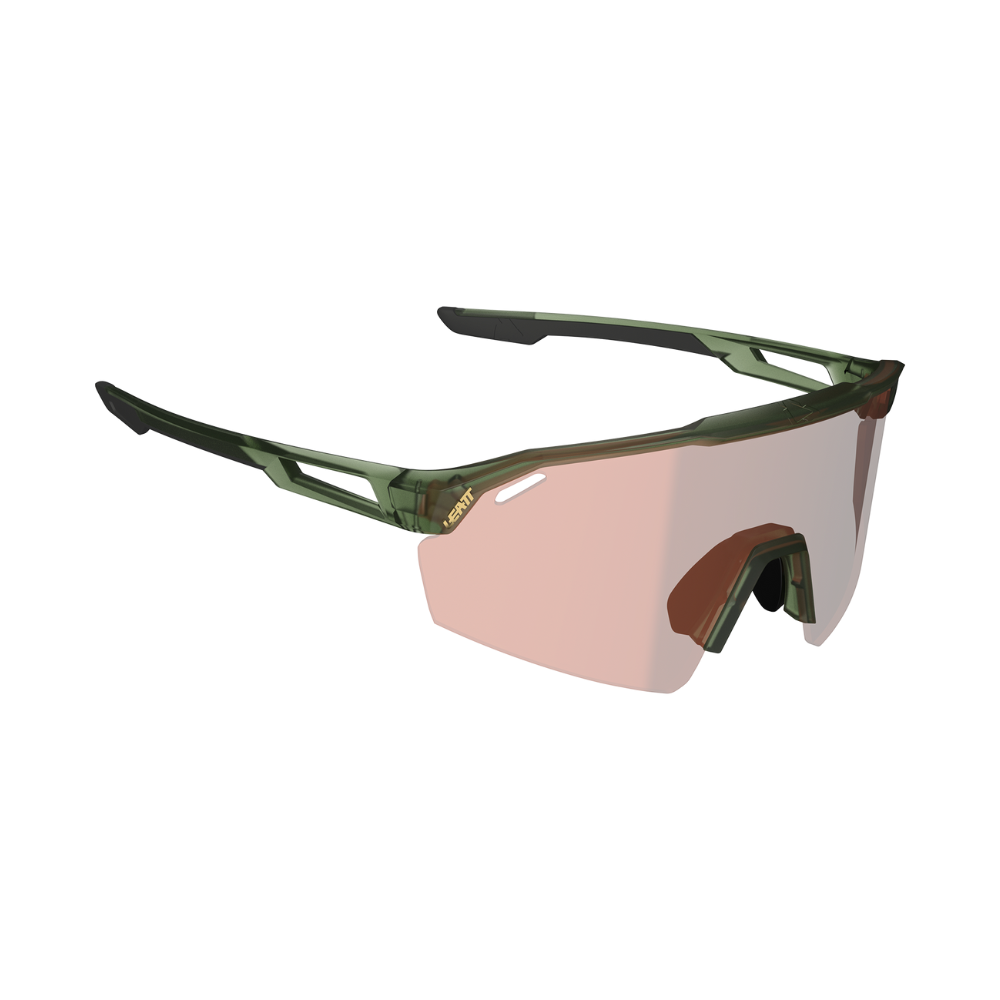 Óculos Speedviz Lite Verde com Lente Cinza 30 Vlt - Leatt