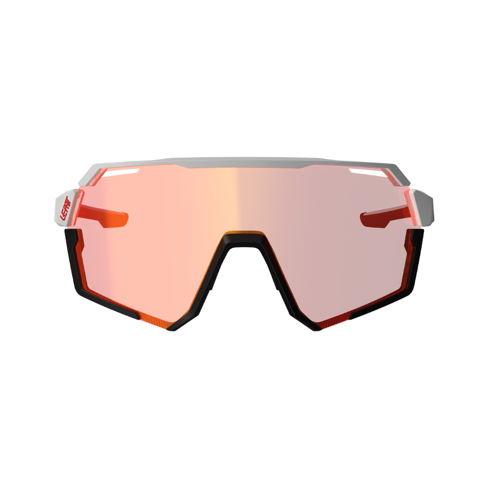 Óculos RideViz Pro Preto e Branco com Lente Vermelho 13 Vlt - Leatt