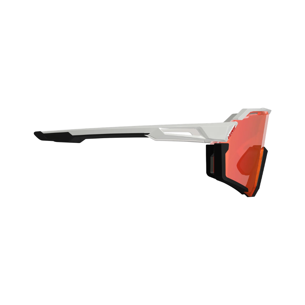 Óculos RideViz Pro Preto e Branco com Lente Vermelho 13 Vlt - Leatt