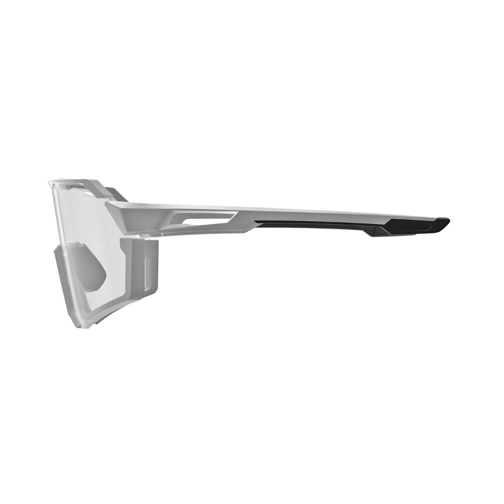 Óculos RideViz Pro Pequeno Branco com Lente Cinza 17 Vlt - Leatt